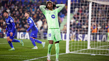 Lamine Yamal teve atuação discreta contra o Getafe