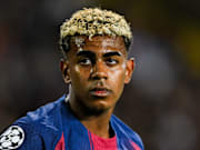 Lamine Yamal lors de FC Barcelone - Paris Saint-Germain.