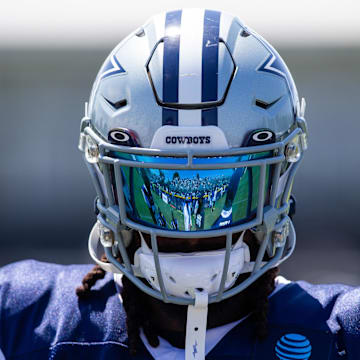 Dallas Cowboys safety Malik Hooker during training camp at Marriott Residence Inn-River Ridge playing fields.