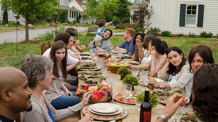 The Walking Dead season 7 Production Still