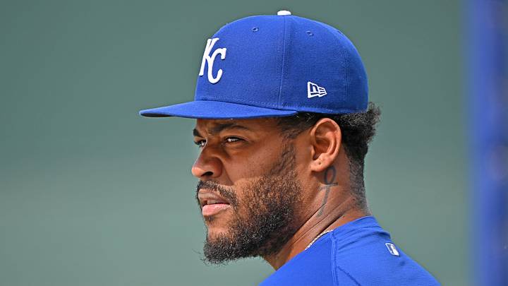 Kansas City Royals third baseman Maikel Garcia (11)