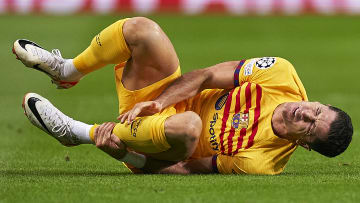 Lewandowski hat sich bei einem Foul von David Carmo am Knöchel verletzt