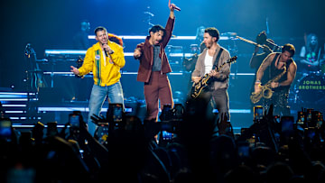 Jonas Brothers Perform In Milan