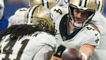 Derek Carr, Alvin Kamara, New Orleans Saints