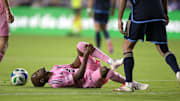 Los lesionados y suspendidos de Inter Miami ante Toronto FC