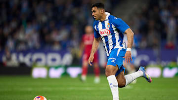 Walid Cheddira im Trikot von Espanyol Barcelona