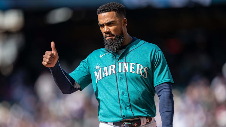 Sep 13, 2023; Seattle, Washington, USA; Seattle Mariners right fielder Teoscar Hernandez (35)