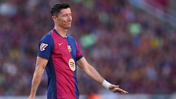 Robert Lewandowski fue de más a menos con el FC Barcelona en esta temporada