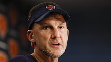 Chicago Bears defensive coordinator Dennis Allen