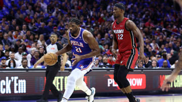 Miami Heat v Philadelphia 76ers - Play-In Tournament
