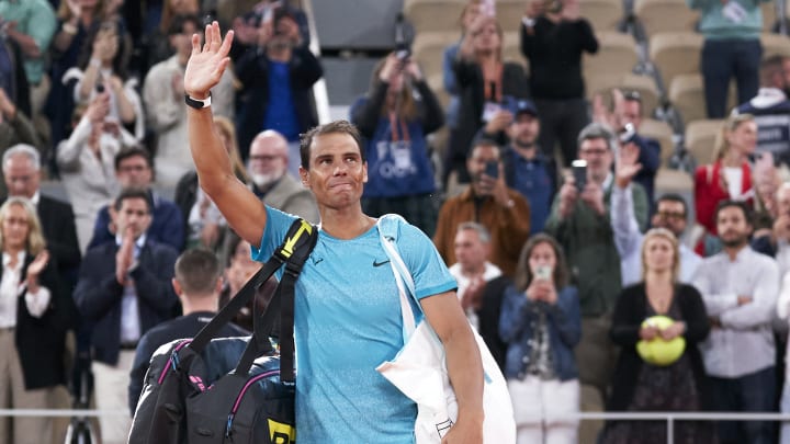 Rafael Nadal at the French Open