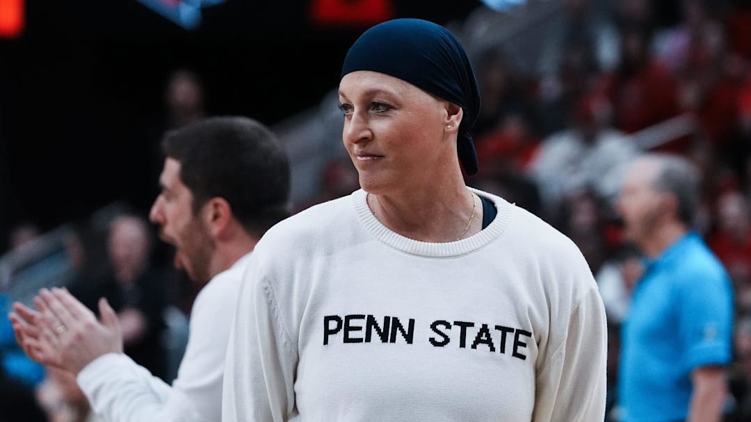 Penn State women's volleyball head coach Katie Schumacher-Cawley.