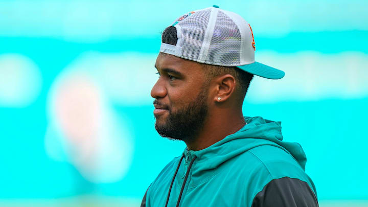 Miami Dolphins quarterback Tua Tagovailoa