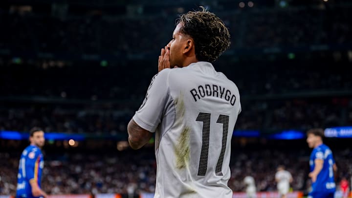 Rodrygo retornou contra o Getafe e se lesionou no mesmo jogo Rodrygo retornou contra o Getafe e se lesionou no mesmo jogo