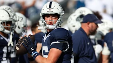 Penn State football quarterback Drew Allar