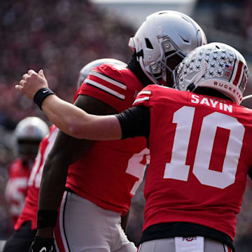 Julian Sayin and Jeremiah Smith have led the Ohio State Buckeyes to an undefeated start to the season.