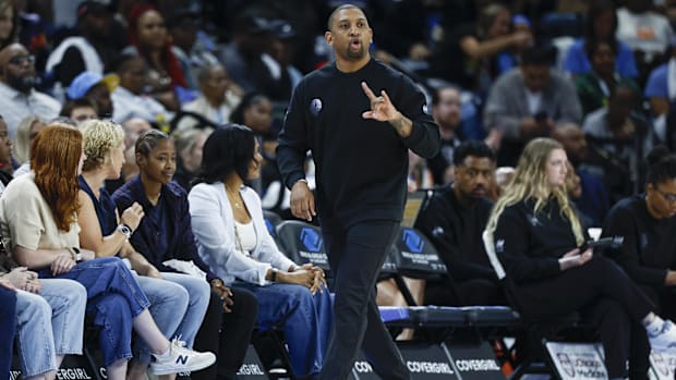 Former Las Vegas Aces assistant and current head coach of the Chicago Sky, Tyler Marsh