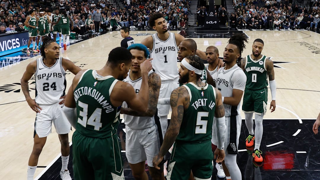 Milwaukee Bucks v San Antonio Spurs