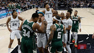 Milwaukee Bucks v San Antonio Spurs