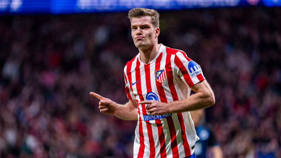 Alexander Sorloth a quaifié l'Atlético de Madrid en huitième de finale. Alexander Sorloth a quaifié l'Atlético de Madrid en huitième de finale.