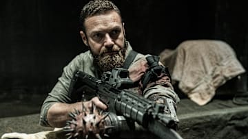 Ross Marquand as Aaron - The Walking Dead _ Season 11 - Photo Credit: Jace Downs/AMC