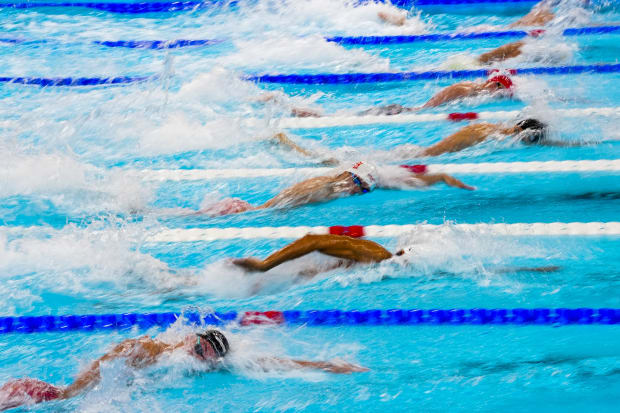 The Paris Olympic pool is nearly 2.6 feet shallower than the one in Tokyo.