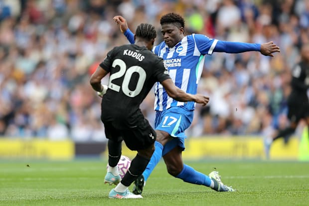 Mohammed Kudus, Carlos Baleba