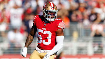 San Francisco 49ers linebacker Dee Winters