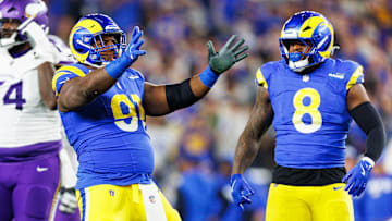 NFC Wild Card Playoffs: Minnesota Vikings v Los Angeles Rams, Kobie Turner