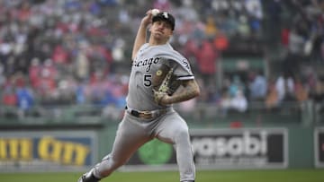 Sep 24, 2023; Boston, Massachusetts, USA; Chicago White Sox starting pitcher Mike Clevinger (52)