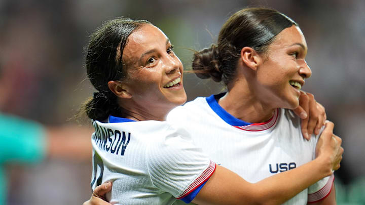 Denver has grown to be a hotbed for talent, with USWNT stars Mallory Swanson (left) and Sophia Smith (right) both growing up in Colorado