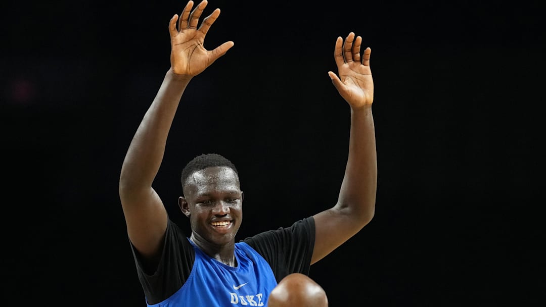 Duke basketball center Khaman Maluach