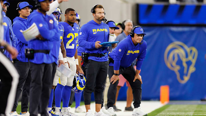 San Francisco 49ers v Los Angeles Rams HC Sean McVay