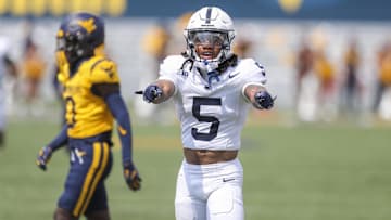 Penn State Nittany Lions wide receiver Omari Evans (5) 