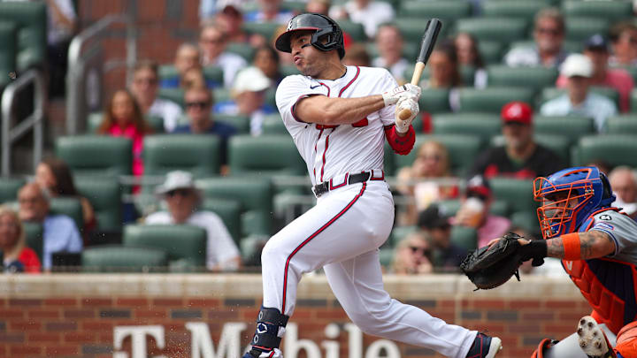 The Atlanta Braves might bring outfielder Ramon Laureano back to Truist Park.