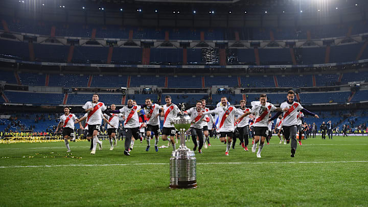 River Plate y Boca Juniors jugaron una final en el Santiago Bernabeu River Plate y Boca Juniors jugaron una final en el Santiago Bernabeu