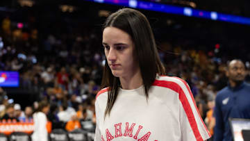 Indiana Fever injured guard Caitlin Clark was in attendance against the Phoenix Mercury during a WNBA game.