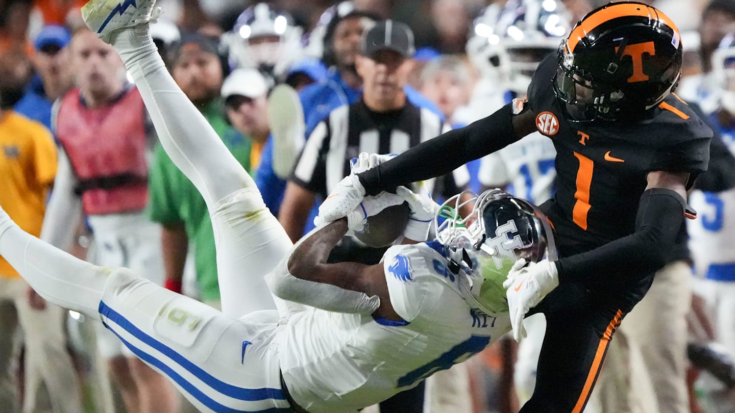Rickey Gibson’s Injury Status for Tennessee Volunteers vs Kentucky Football