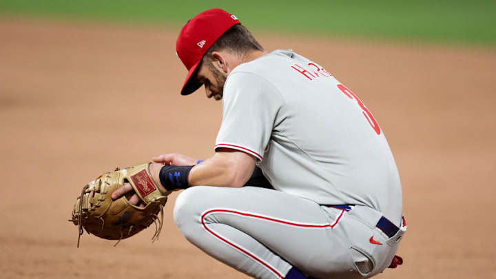 Philadelphia Phillies first baseman Bryce Harper vs. the New York Mets