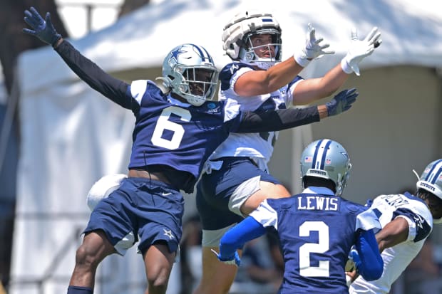 Donovan Wilson, Jake Ferguson, Jourdan Lewis, Dallas Cowboys training camp