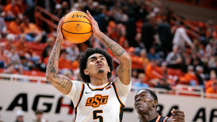 Oklahoma State Cowboys guard Vyctorius Miller 