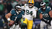 The Eagles will travel to Green Bay to take on the Packers in a Week 10 NFC showdown.
