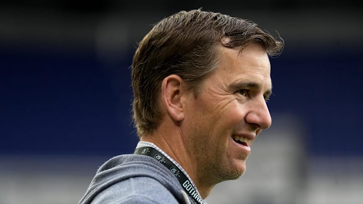 Eli Manning on Nov 10, 2024. Eli Manning on Nov 10, 2024.