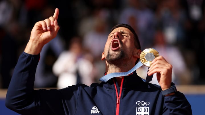 Novak Djokovic at Olympic Games Paris 2024