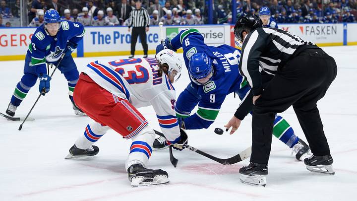 New York Rangers v Vancouver Canucks