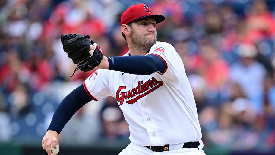 Cleveland Guardians starting pitcher Gavin Williams