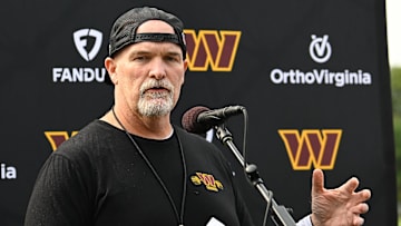 Washington Commanders head coach Dan Quinn