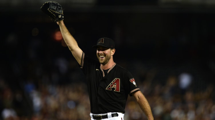 Arizona Diamondbacks starting pitcher Tyler Gilbert (49)