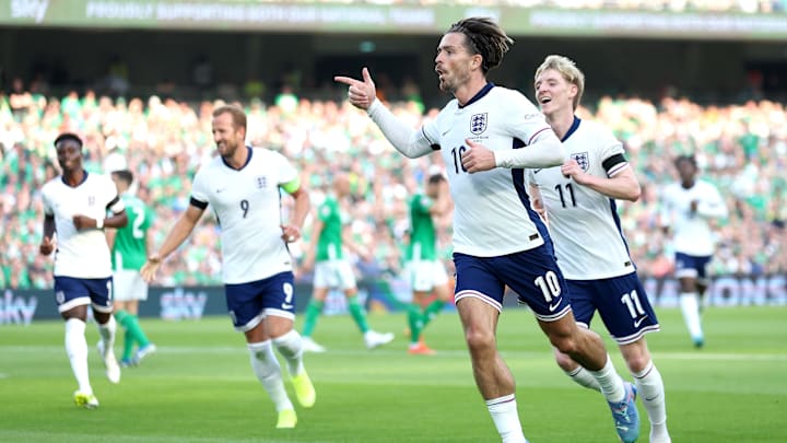 Republic of Ireland v England - UEFA Nations League 2024/25 League B Group B2