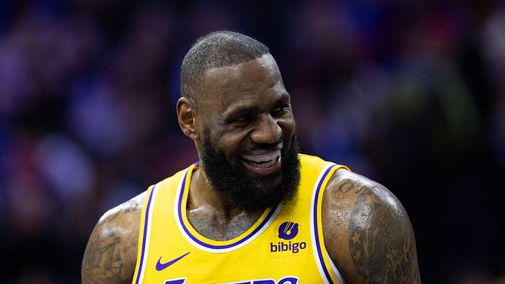 Los Angeles Lakers forward LeBron James 
